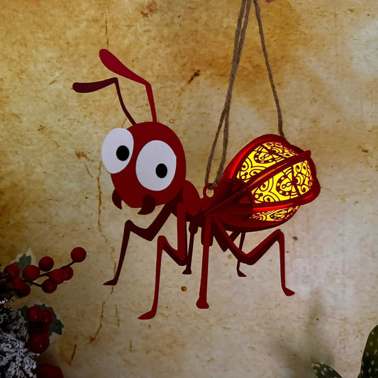 Ant - 3D Animal Lantern File  - Cricut File  -