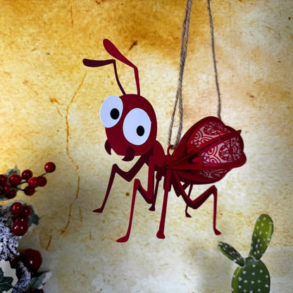 Ant - 3D Animal Lantern File  - Cricut File  -