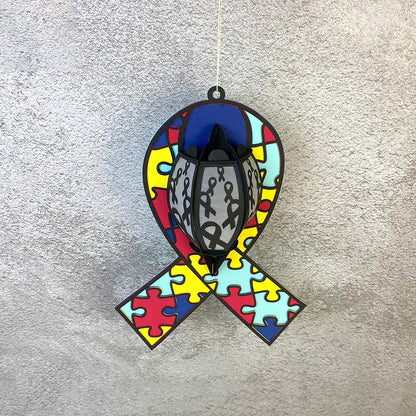 Autism - 3D Lantern Autism File  - Cricut File  -