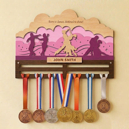 Dance Medal Holder Personalized – Irish Dance & Ballet Medal Display