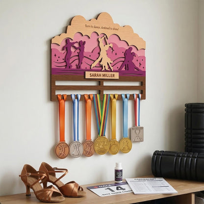 Dance Medal Holder Personalized – Irish Dance & Ballet Medal Display