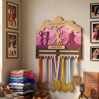 Dance Medal Holder Personalized – Irish Dance & Ballet Medal Display